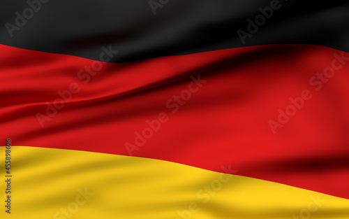 Silk Flag of Germany background