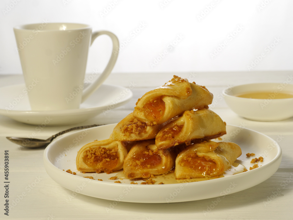 cup of coffee and cookies cup of coffee and cookies
