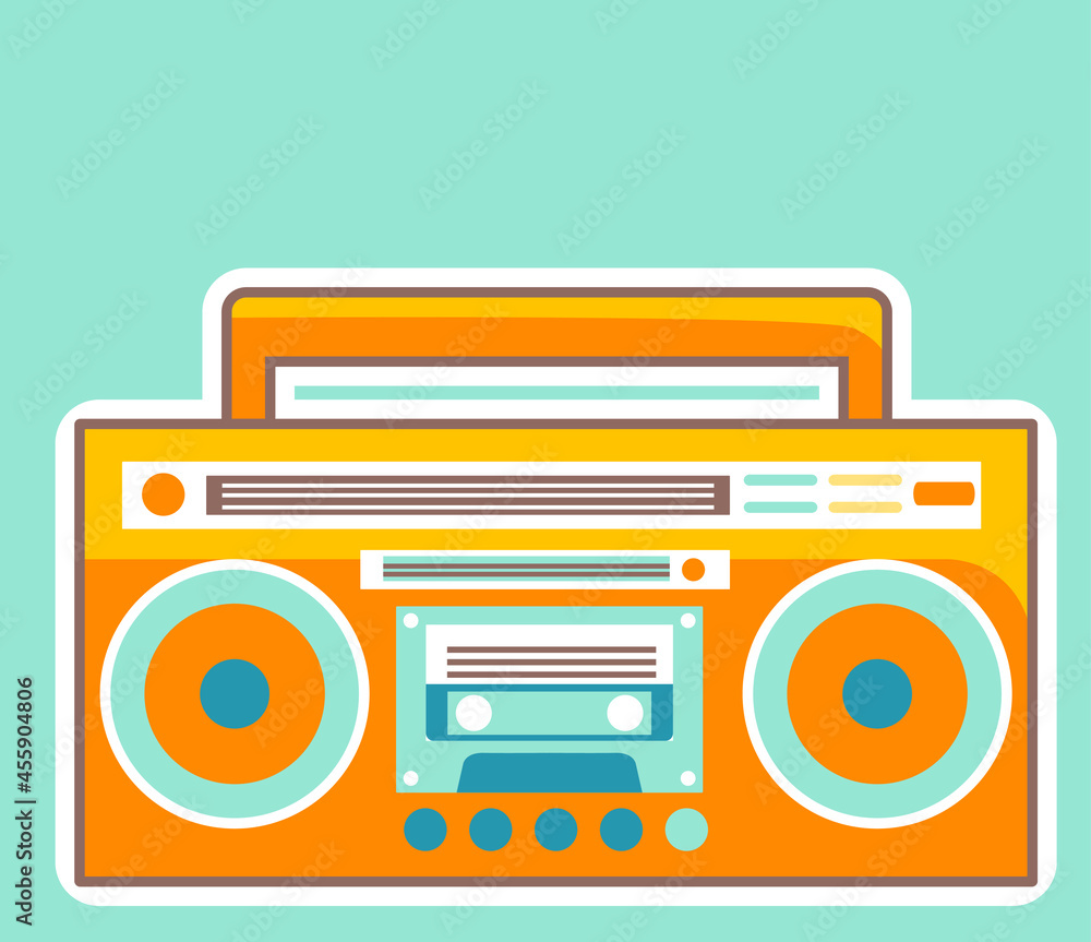 vector illustration. sticker, microphone, icon, subject Notes and music melodies. Flat Cartoon Style Is Suitable for Web landing page, Banner, Flyer, Sticker, Wallpaper, Postcard, Background vector illustration. sticker, microphone, icon, subject Notes and music melodies. Flat Cartoon Style Is Suitable for Web landing page, Banner, Flyer, Sticker, Wallpaper, Postcard, Background