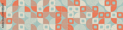Abstract Geometric Pattern generative computational art illustration