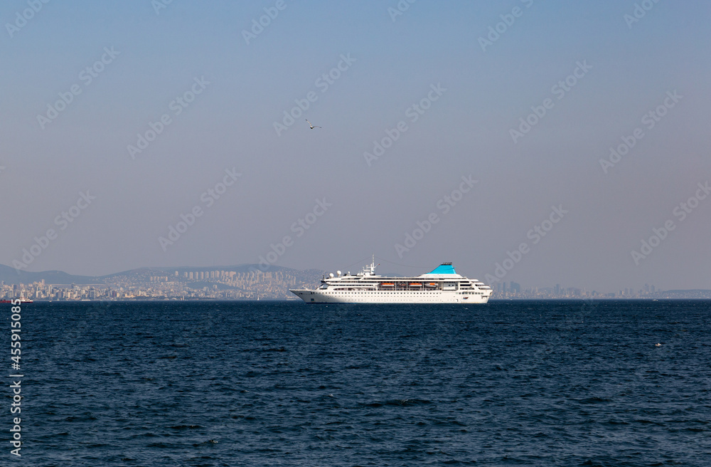 Cruise ship in Marmara sea