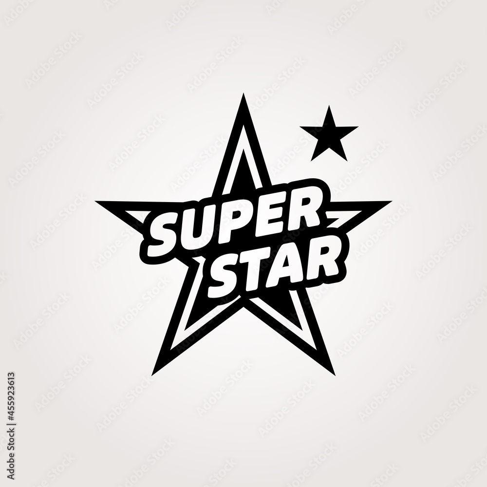 Super star Royalty Free Vector Image - VectorStock
