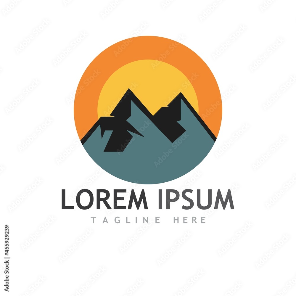 Mountain icon Logo Mountain icon Logo