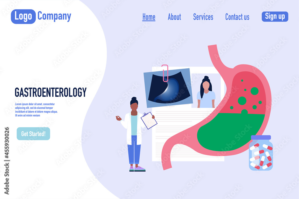 Gastroenterology concept Gastroenterology concept