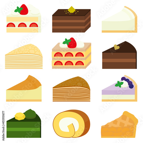 ケーキのイラスト
