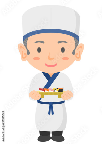 寿司職人　板前