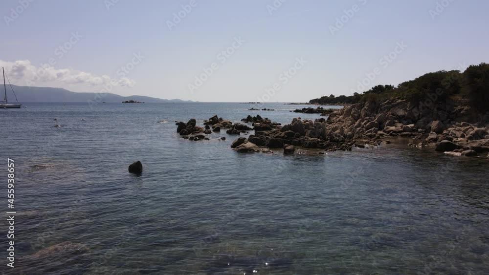 littoral de Corse en été littoral de Corse en été