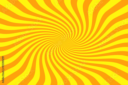 Abstract orange power background with whirlpool. Place for your text.