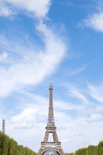 Eiffel Tower located in Paris, France