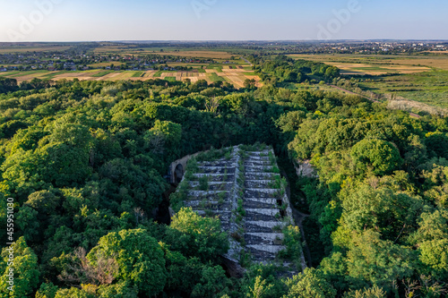 Fort Tarakaniv in der Ukraine | Luftbilder von Fort Tarakaniv photo