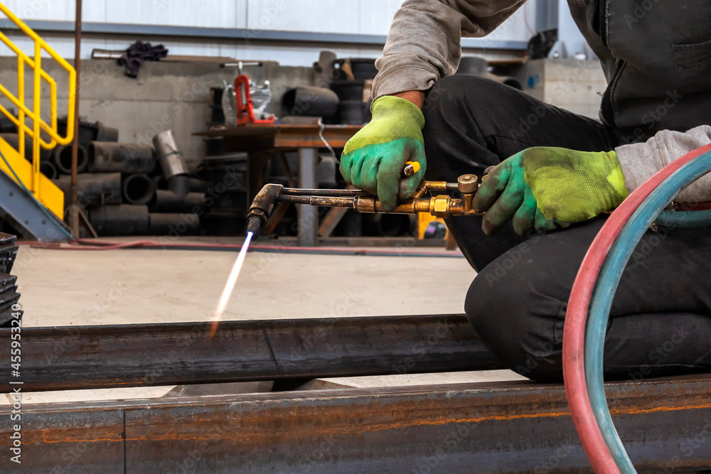 Welding, or gas welding in the U.S. and oxyfuel cutting are processes