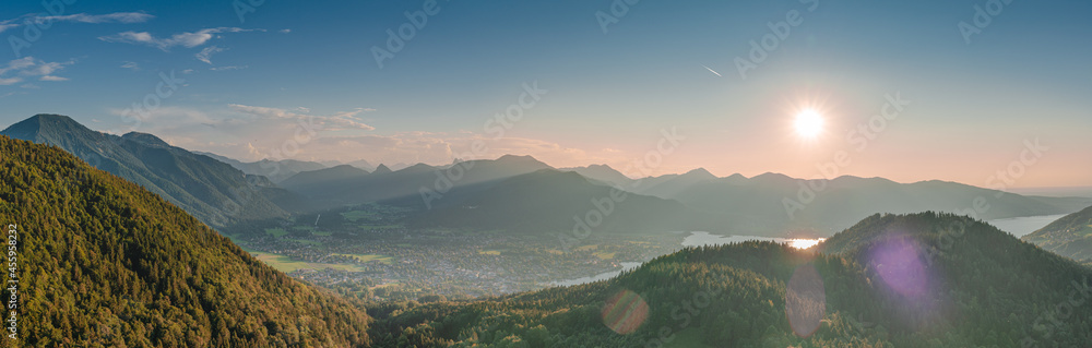 Fototapeta premium Tegernsee Panorama