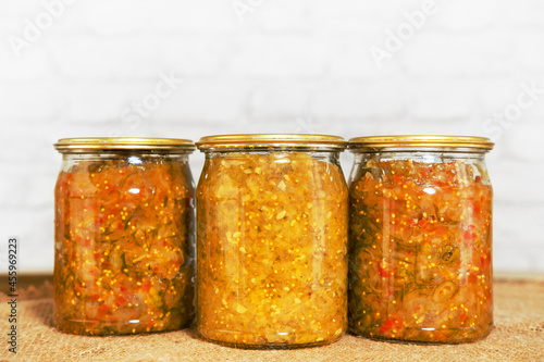 Fotografie Vegetable cucumber Relish