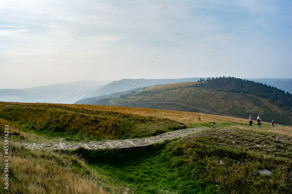 Twmbarlwm Stone Path Twmbarlwm Stone Path