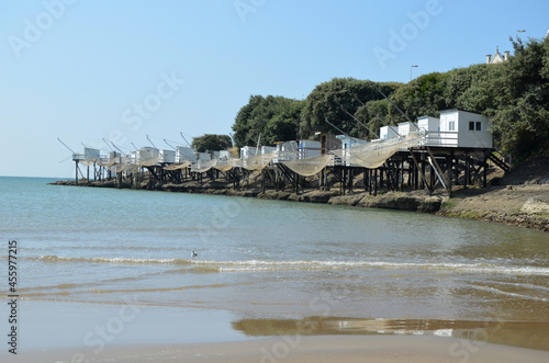 Carrelet sur l'estuaire de la Gironde 