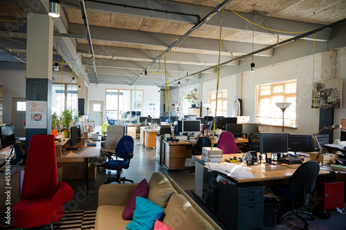 Interior of cosy office