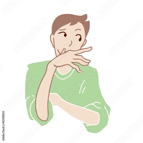 Web, boy, vector, emotion, man, human, student, school, schoolboy, think, thinking, question, lesson, парень, вектор, школьник, студент, задуматься, думать, думающий, эмоции, вопрос 