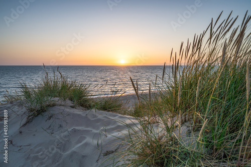 Fototapeta Naklejka Na Ścianę i Meble -  Sunset at the dune beach