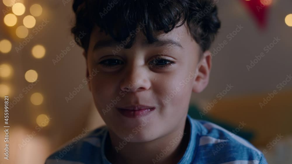 portrait cute little boy smiling making faces looking at camera happy playful child at home portrait cute little boy smiling making faces looking at camera happy playful child at home