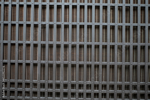 The wooden lattice window of Japan