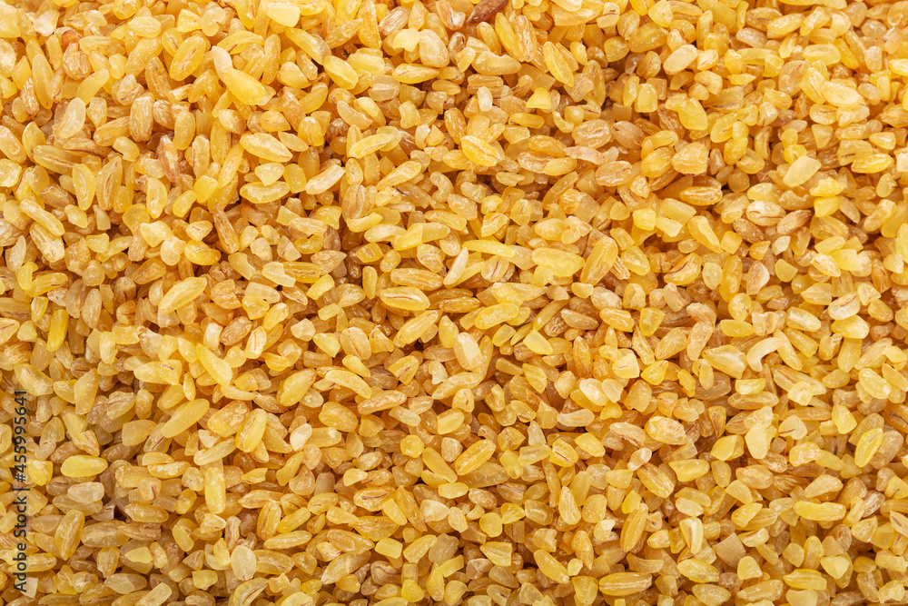 Bulgur, background, texture, close up, top view Bulgur, background, texture, close up, top view