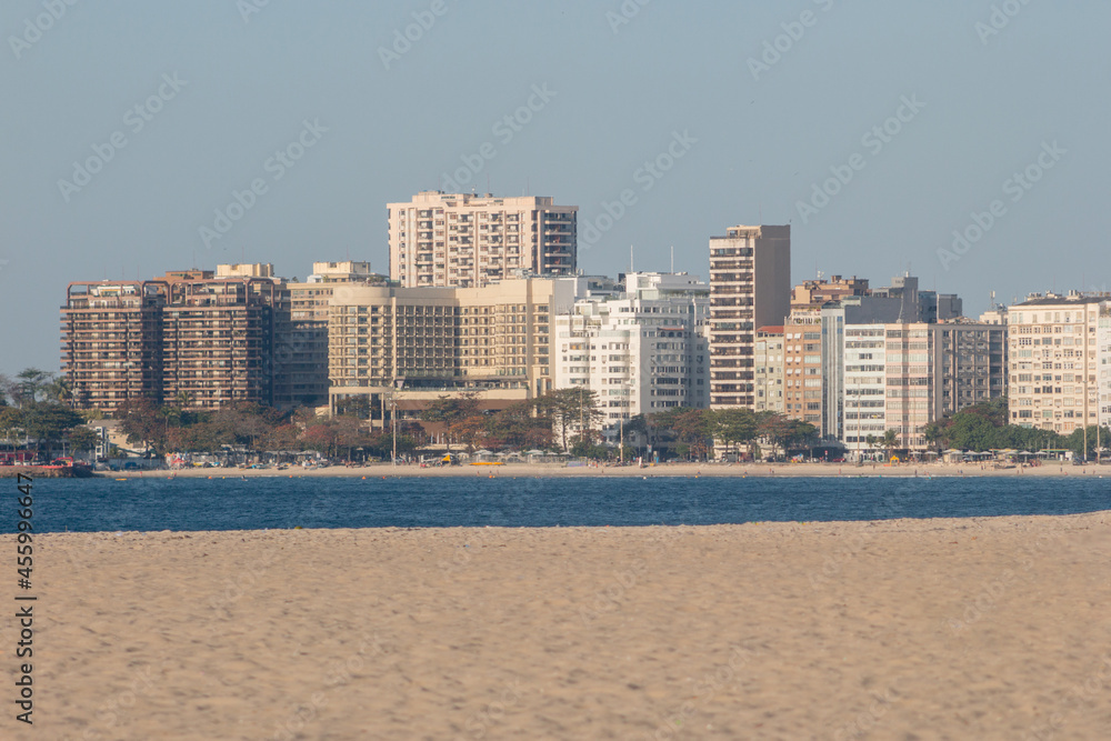 Copacabana Beach in Rio de Janeiro, Brazil. Copacabana Beach in Rio de Janeiro, Brazil.