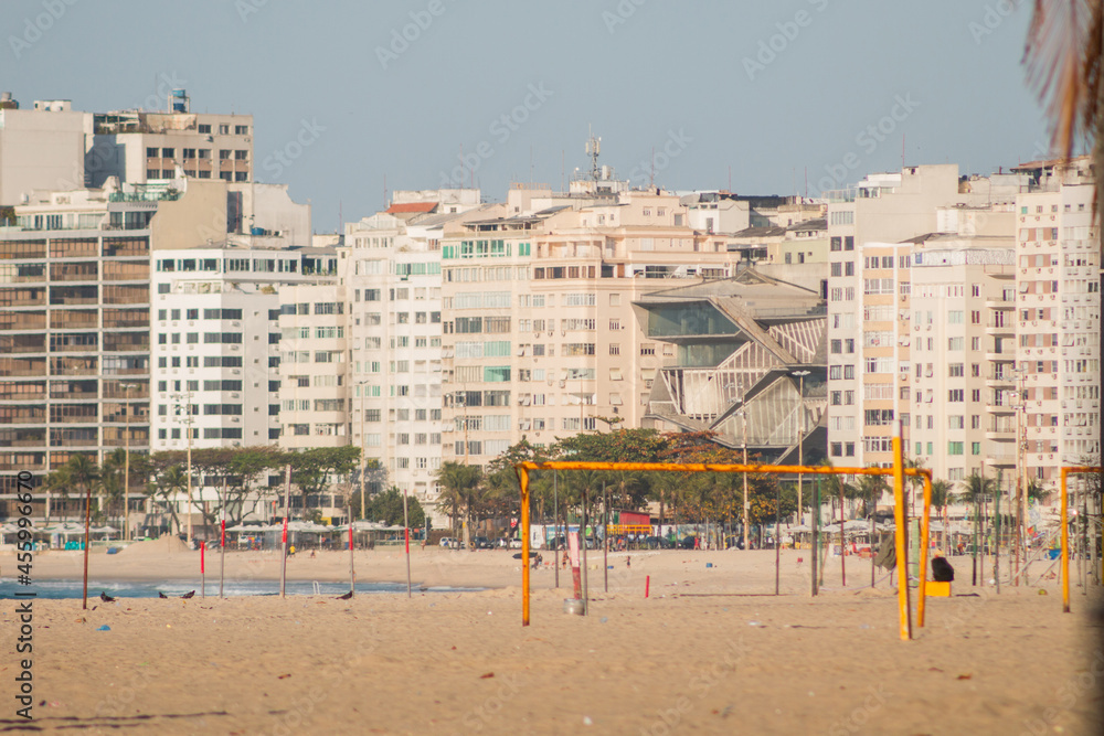 Copacabana Beach in Rio de Janeiro, Brazil. Copacabana Beach in Rio de Janeiro, Brazil.