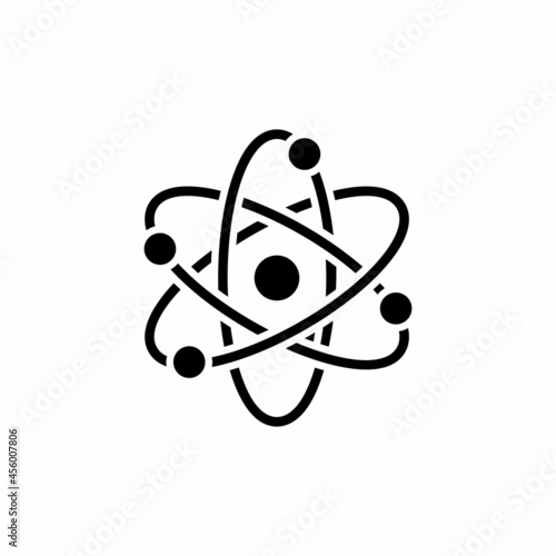 Nuclear Power icon in vector. Logotype