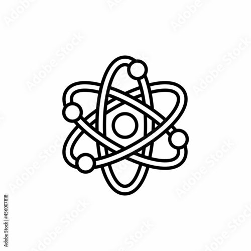 Nuclear Power icon in vector. Logotype