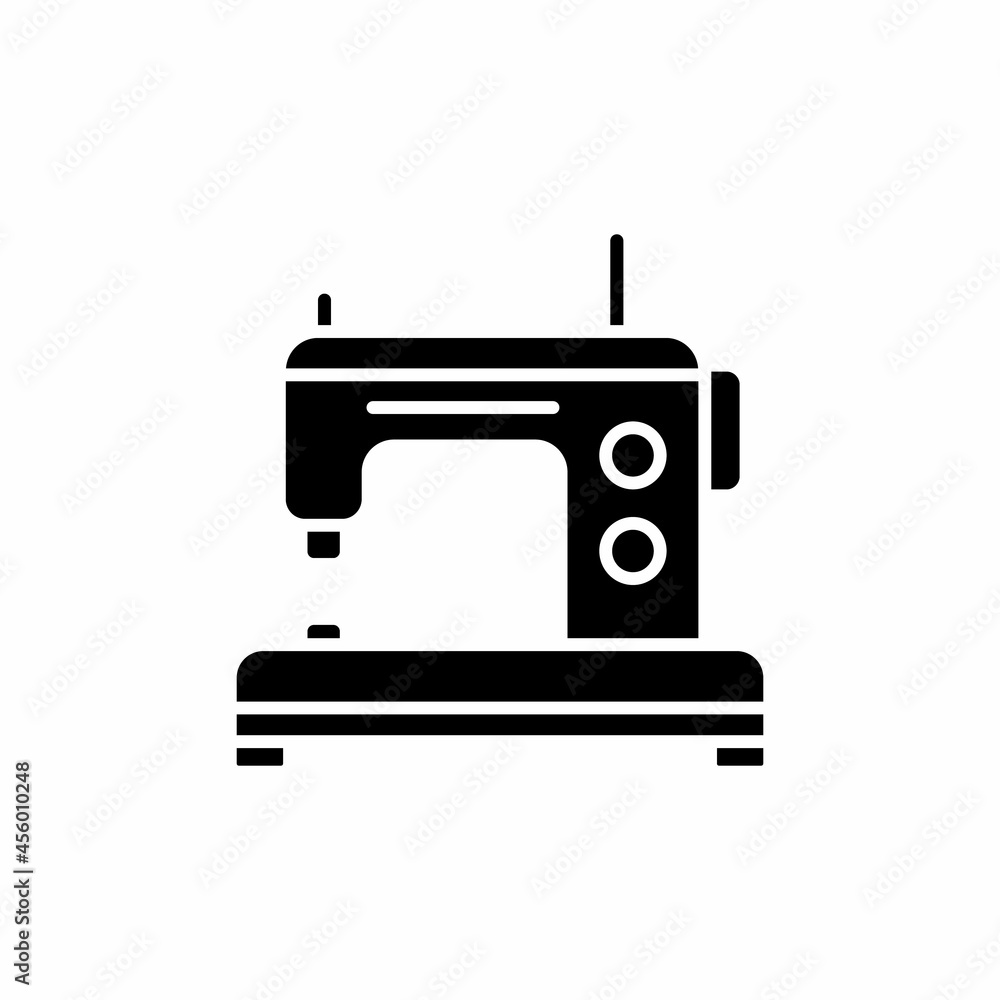 Sew Machine icon in vector. Logotype