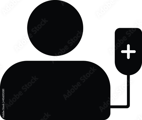 Attractive and Beautifully or Faithfully Designed Doctor Checking a Patient Icon