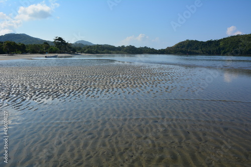 Wallpaper Mural Ubatuba beach, Barra Seca, sunny day and low tide. Brazil Torontodigital.ca