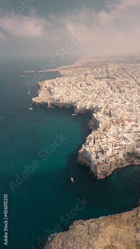 Wallpaper Mural Aerial view of the old town of Polignano a Mare 3 Torontodigital.ca