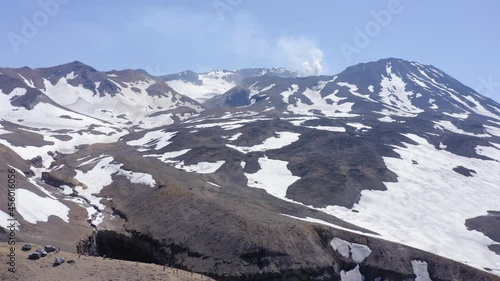 Dangerous Canyon near the Mutnovsky volcano in Kamchatka.
