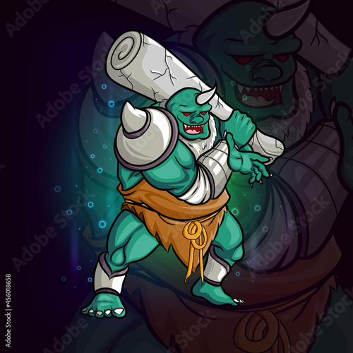 The ancient giant esport logo design