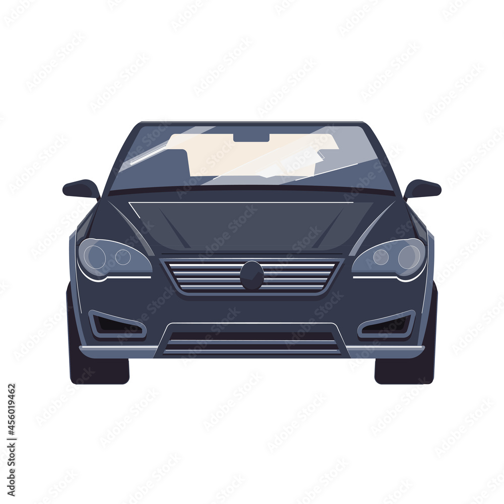 Flat Car Illustration