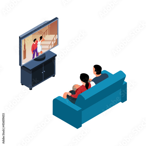Film Isometric Icon