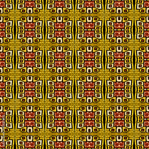 Colorful seamless portuguese ethnic tiles azulejos Ikat spanish tile pattern Italian majolica Mexican puebla talavera Moroccan,Turkish floor tiles Ethnic tile design. Tiled texture for flooring.