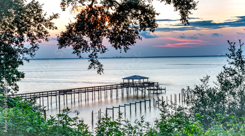 A cool evening View at Fairhope, Alabama