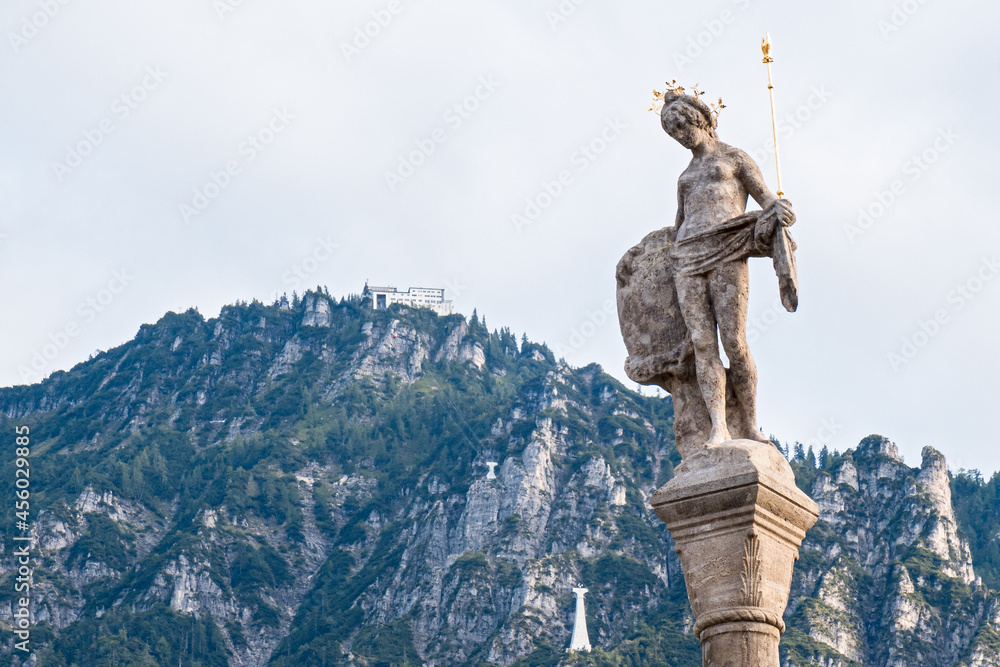 Obraz premium Bavaria gegen Predigtstuhl Bad Reichenhall