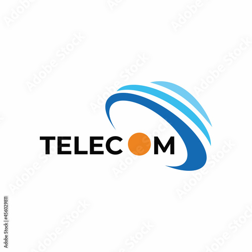 TELECOM for inspiration logo vector