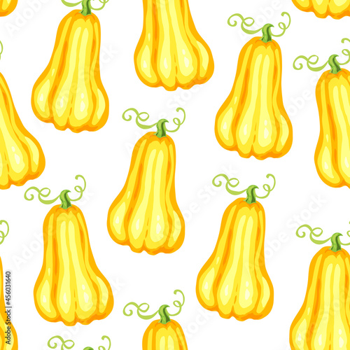 Pumpkin seamless pattern
