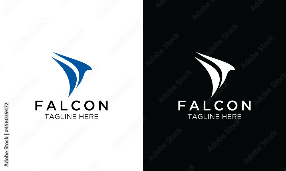 Eagle logo vector design graphics, falcon or hawk illustration Eagle logo vector design graphics, falcon or hawk illustration