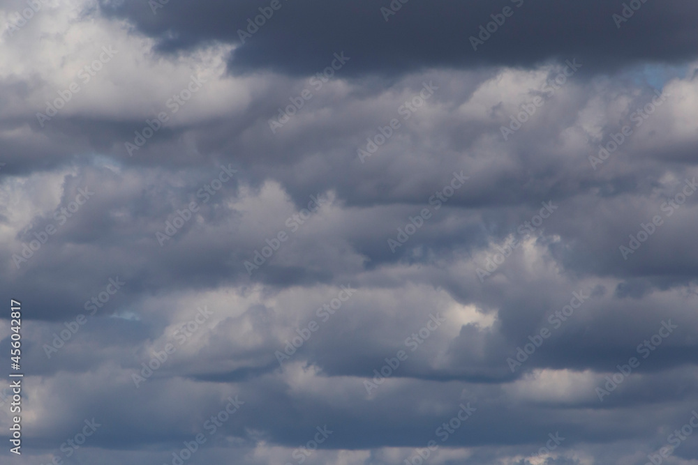 Fototapeta premium grey rain clouds in a sky
