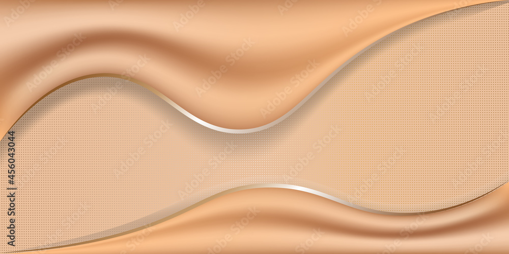 Golden wave background. for soft gold Abstract banner wallpaper Golden wave background. for soft gold Abstract banner wallpaper