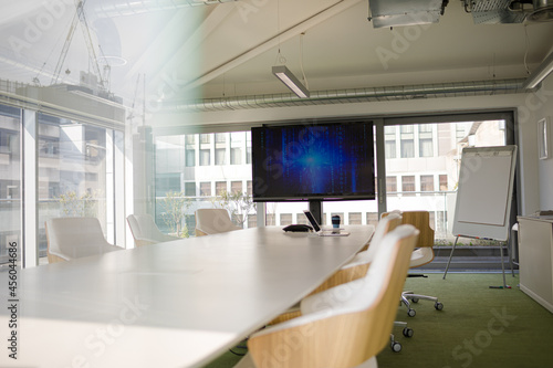 Modern conference room interior