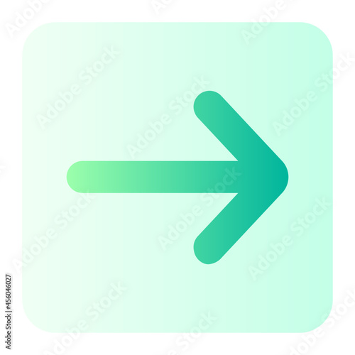 Right Arrow gradient icon