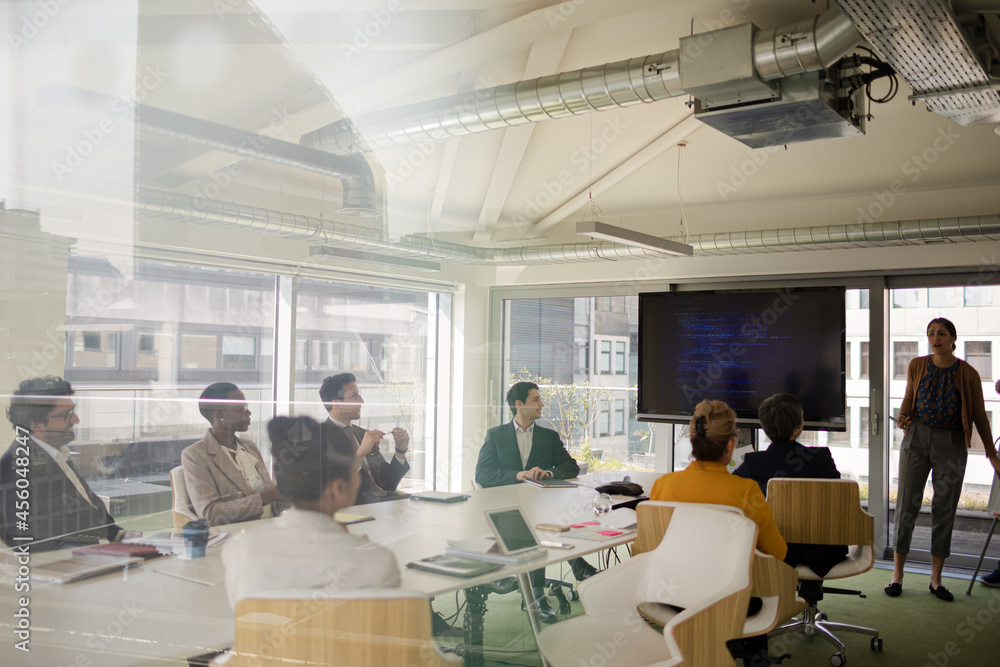 Business people in conference room meeting