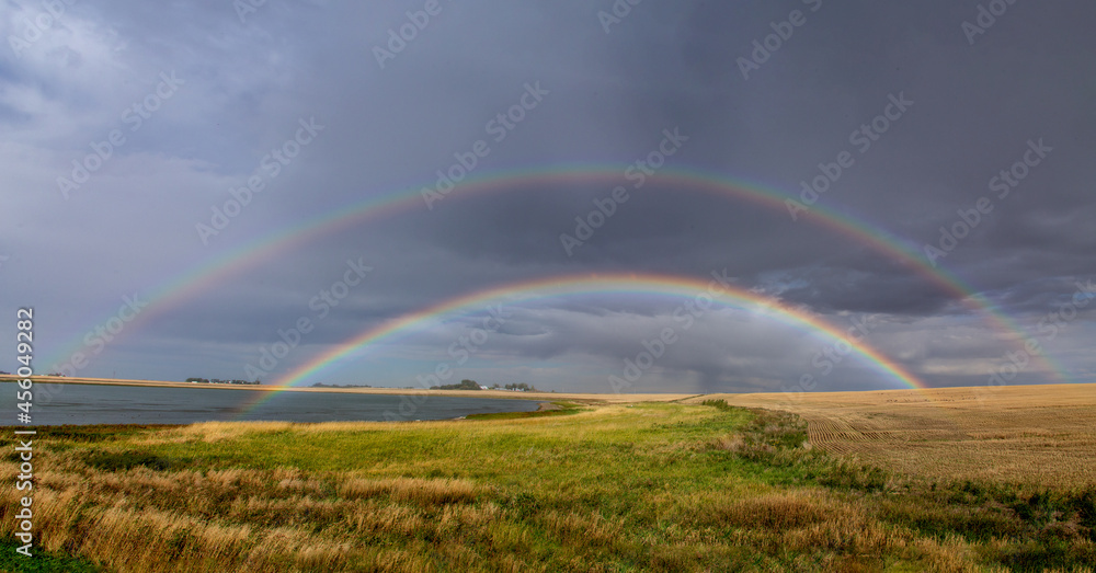 Prairie Rainbow in Saskatchewan
