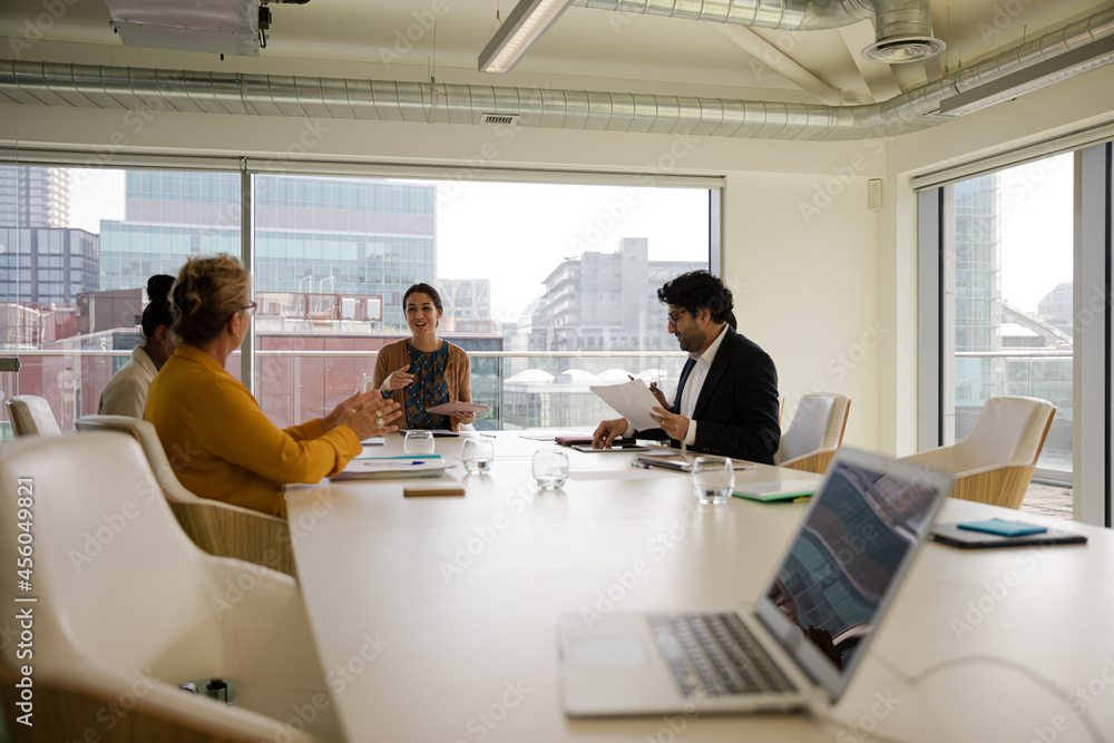 Business people in conference room meeting